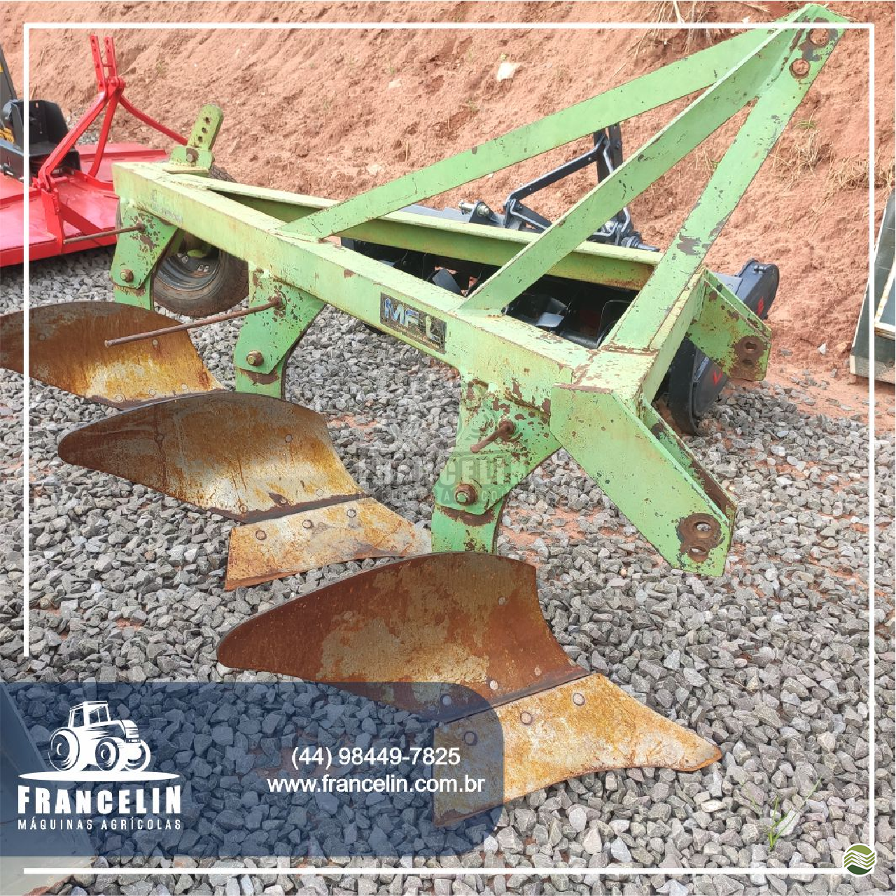 ARADO DE AIVECA de Francelin Máquinas Agrícolas